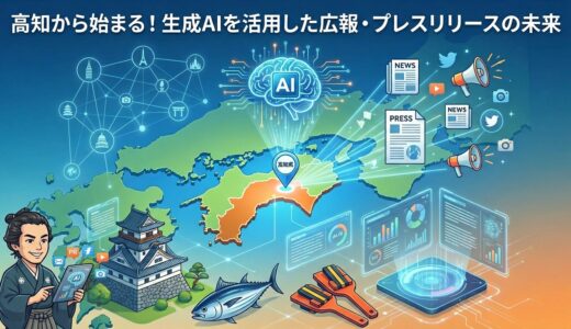高知から始まる！生成AIを活用した広報・プレスリリースの未来